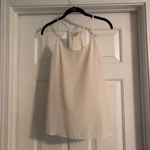 J Crew Factory White Cami